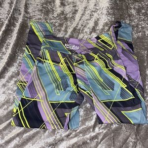 Booty by Brabants Multicolor Geometric Leggings